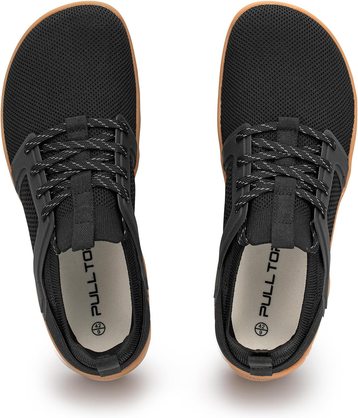 Pulltop Barefoot Trail Running Shoes - Wide Toe Box | Zero Drop Sole for Minimalist Comfort