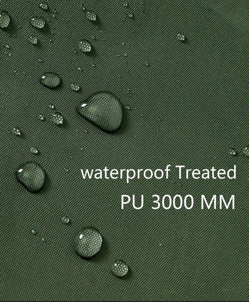 Bringsine Bringsine Waterproof Camping Tent Tarp-95"x83",4 in 1 Multifunctional Tent Mat Footprint for Camping,Hiking and Picnic,Ultralight & Foldable+Tent Stakes (Green, 95" x 83")