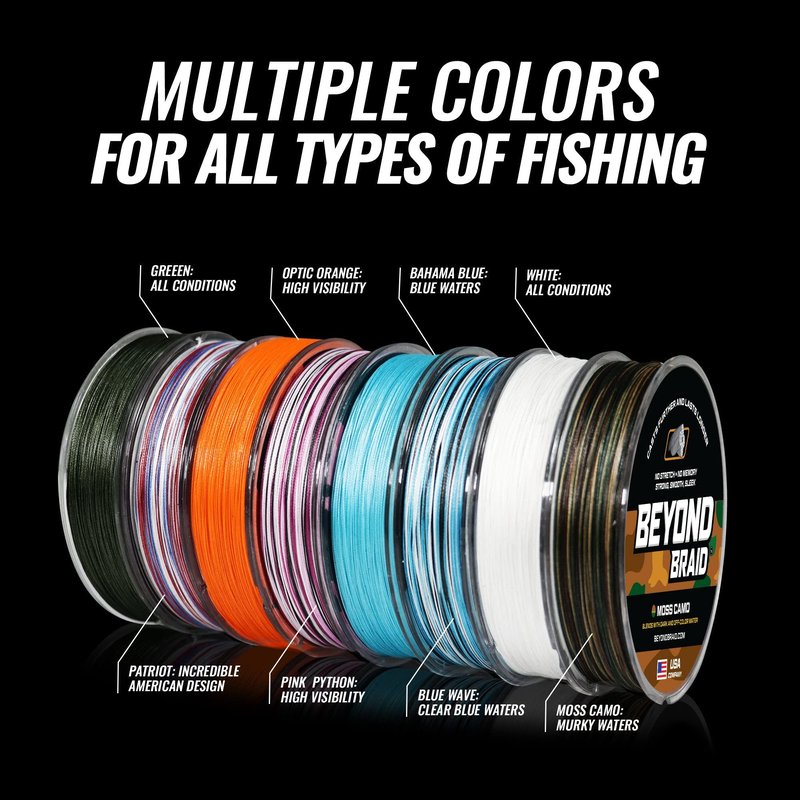 Beyond Braid Blue Wave 500 Yards 50lb
