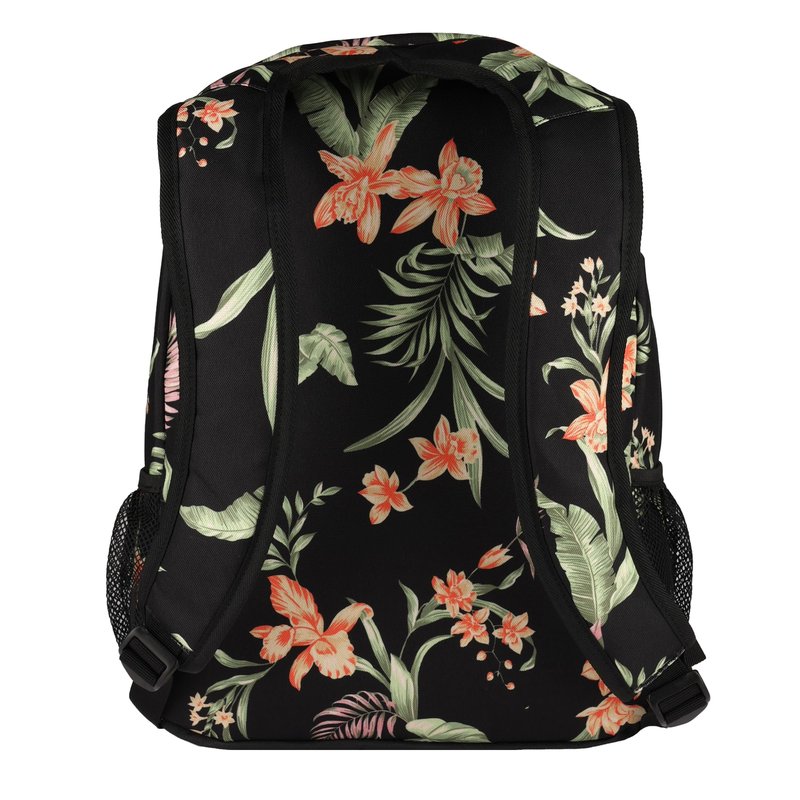 Roxy Women's Shadow Swell Backpack | Travel | Everyday Carry | Work | Gym | 21L | Recycled Polyester, Anthracite Island Escape