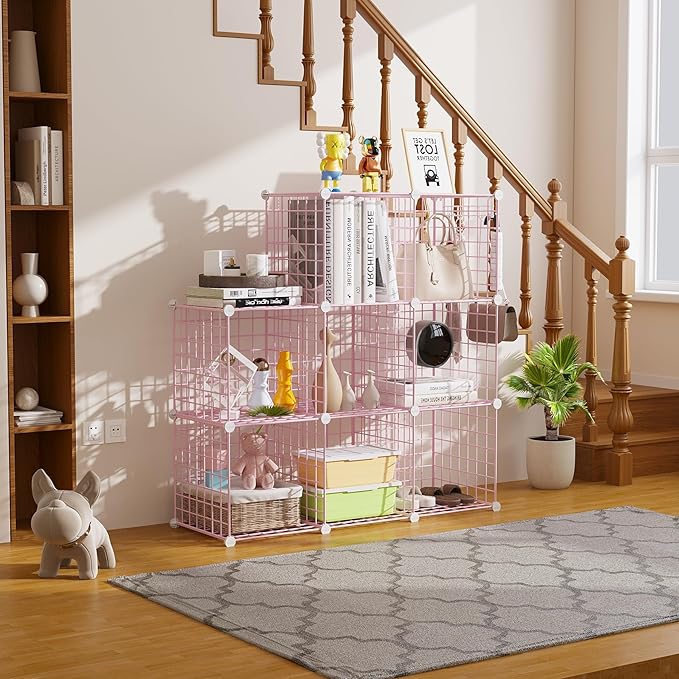 C&AHOME Wire Cube Storage, 8