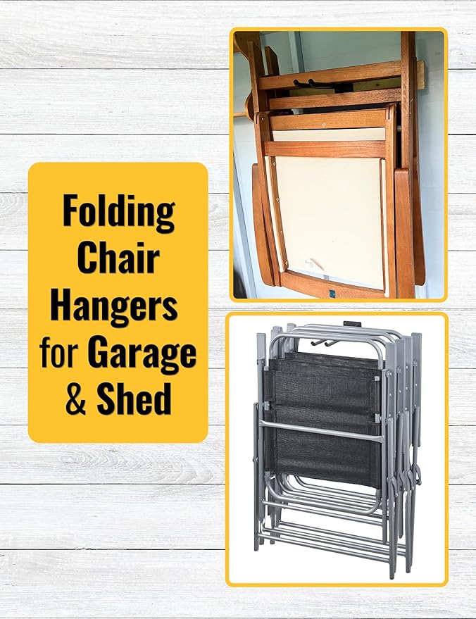 Ladder Hangers for Garage Wall