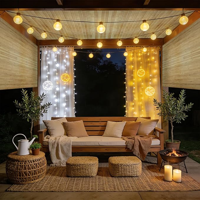 Natural Bamboo Wall Panel for Interior Wall Decor, Pole Wrap Wainscoting Wall