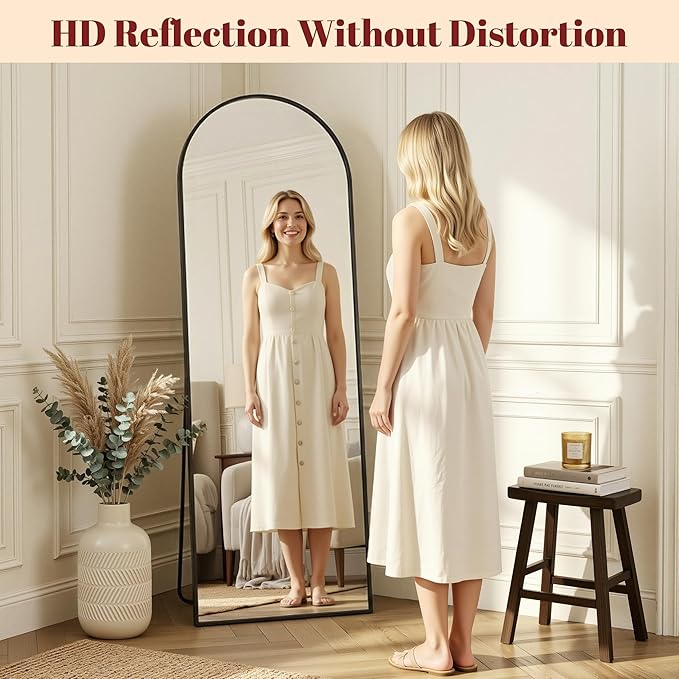 Suidia 82"x44" Arched Full Length Mirror