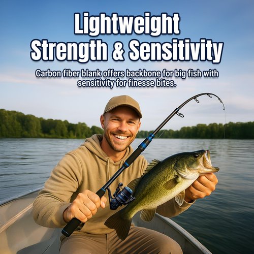 Reaction Tackle Telescopic Spinning Rod - StreamForce - Medium/Heavy Action