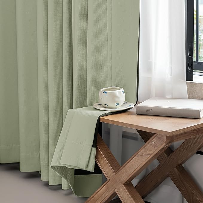 FMFUNCTEX 100% Blackout Curtains