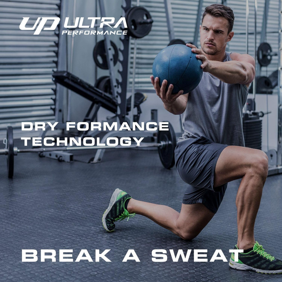 Ultra Performance Men's Athletic Running Shorts - 5 Pack Loose Fit Gym & Basketball Shorts with Zippered Pockets