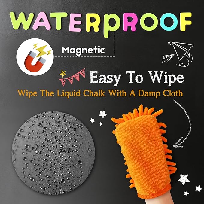 Magnetic Chalkboard Contact Paper