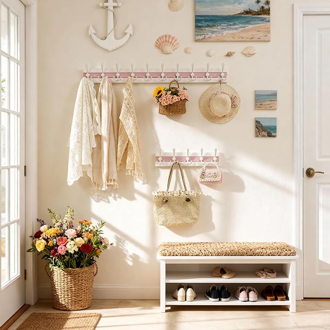 SKOLOO Coastal Wall Mounted Coat Rack