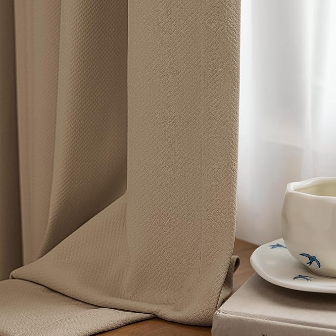 FMFUNCTEX 100% Blackout Curtains