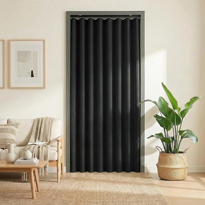 hoeflife Blackout Curtains for Bedroom Room Darkening Curtains for Living Room