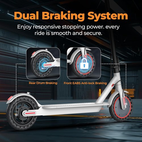 Maxshot Electric Scooter - High-Speed Folding Escooter for Adults & Kids | 8.5" to 14" Tires, Long Range Up to 50 Miles