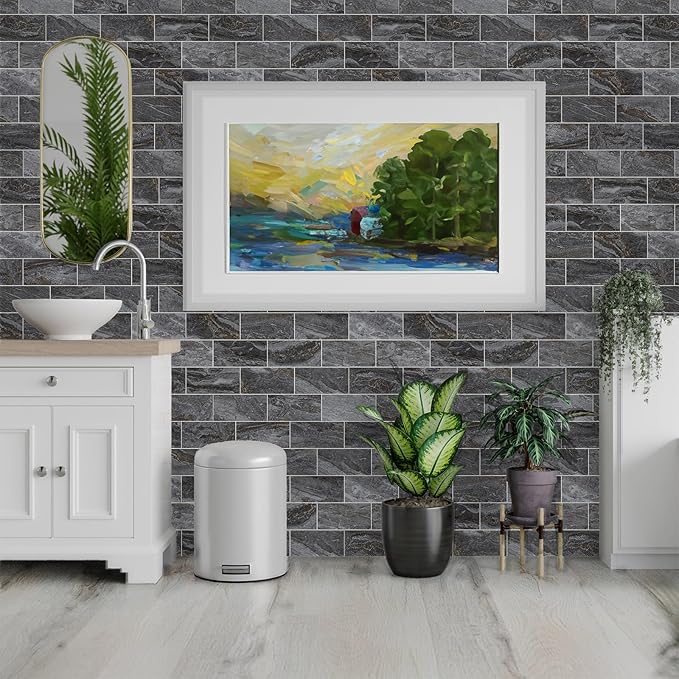 StyloVue 100 Pieces Peel and Stick Backsplash