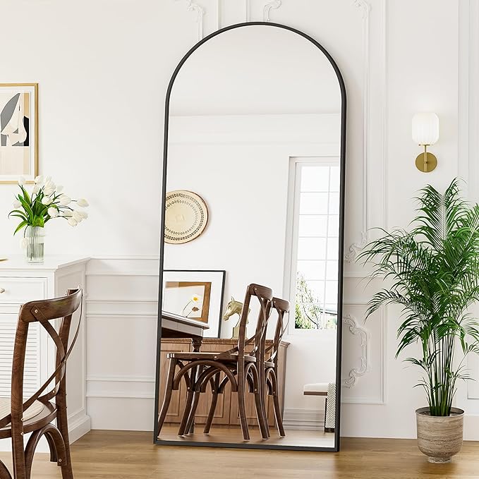 Full Length Mirror, Oversized Standing Hanging or Leaning Against Wall Mounted