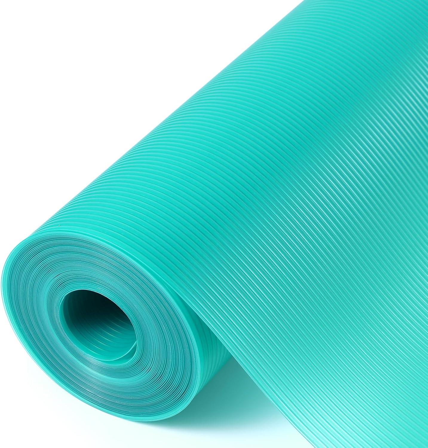 Shelf Liners for Kitchen Cabinets Drawer Liner Non Adhesive Cupboard Mat EVA Material Waterproof Refrigerator Mats Washable Fridge Liner for Cupboard and Desks Liner Blue 11.8 x 236.2 Inches