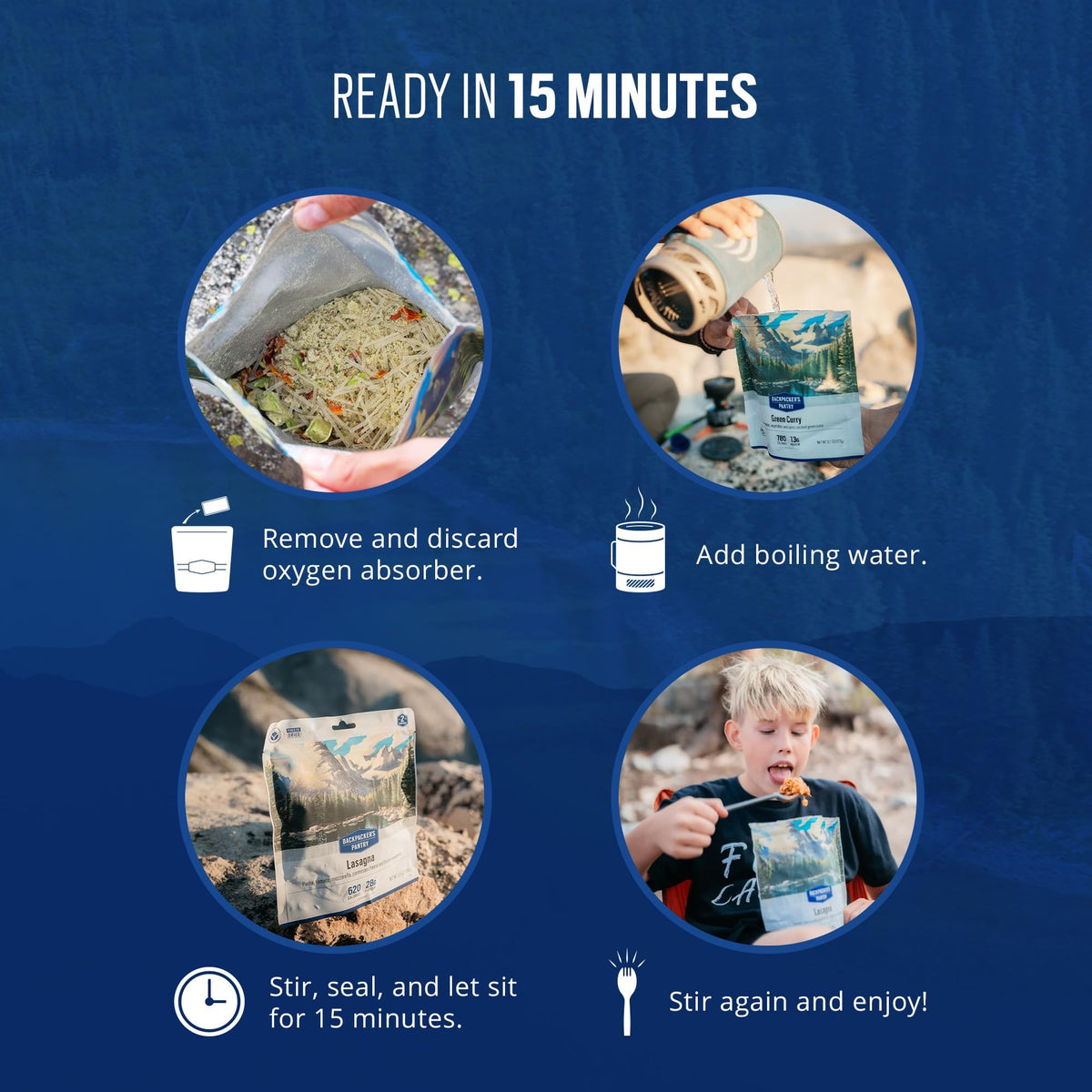 Backpacker's Pantry Drunken Noodles with Chicken | Freeze Dried Backpacking Meals | Dehydrated Camping Food | 27 Grams of Protein | 1 Count