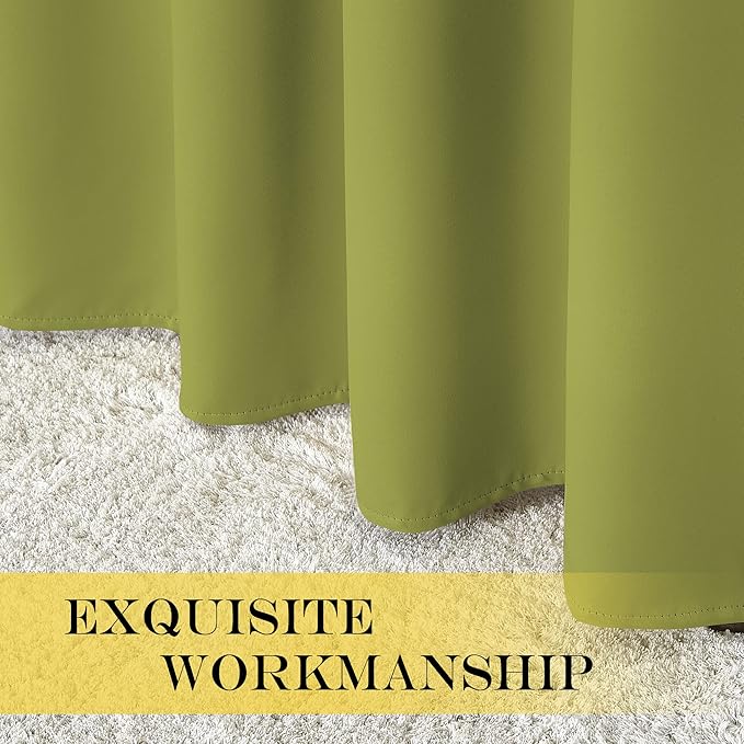 NICETOWN Blackout Window Curtain 90 inch Length