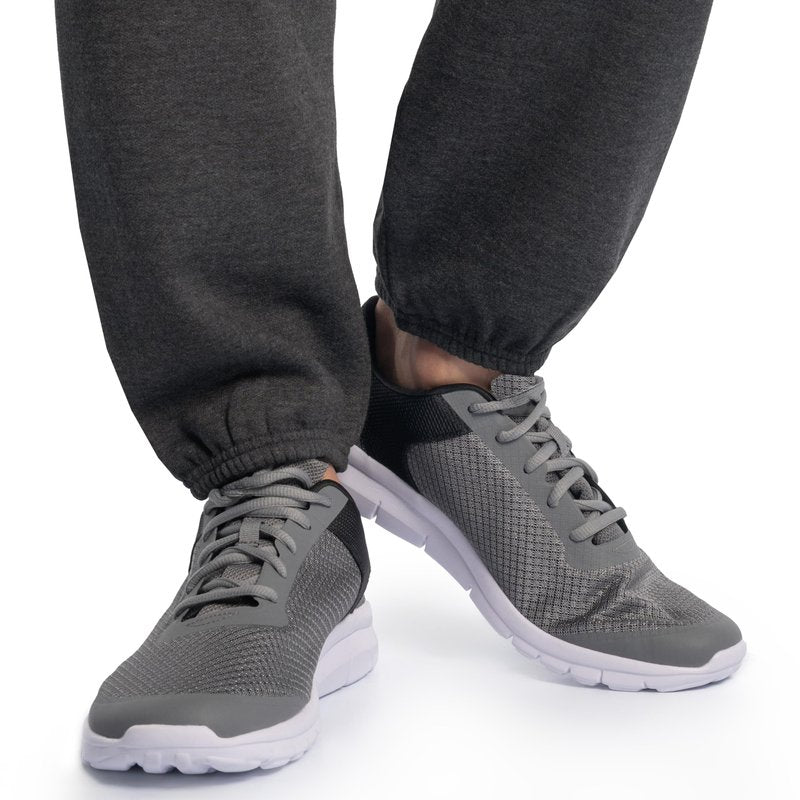 Fruit Of The Loom Mens Eversoft Fleece Elastic Bottom With Pockets, Relaxed Fit, Moisture Wicking, Breathable Sweatpants, Black Heather, Large US