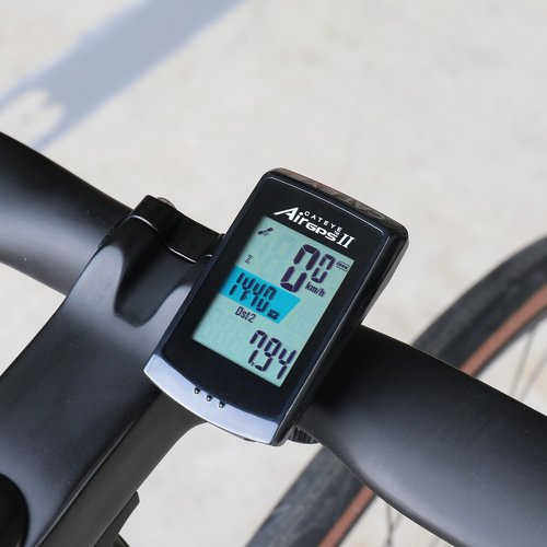 CATEYE AirGPS USB Rechargeable Bike Computer – GPS Cycling Computer with Bluetooth ANT+, GPS Bicycle Speedometer, FlexTight™ Mount, IPX7 Waterproof, Auto Backlight Display, Ride Upload (CC-GPS100N)