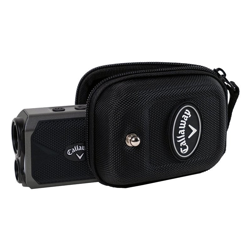 Callaway Micro Pro Golf Laser Rangefinder -Ultra Compact and Rechargeable with Magnetic Cart Mount, Standard, Gray