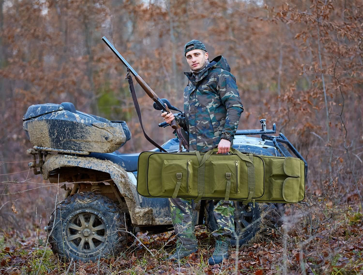 Skiennix Tactical Rifle Bag - Portable Long Backpack for Firearm Storage | Ideal for Outdoor Hunting