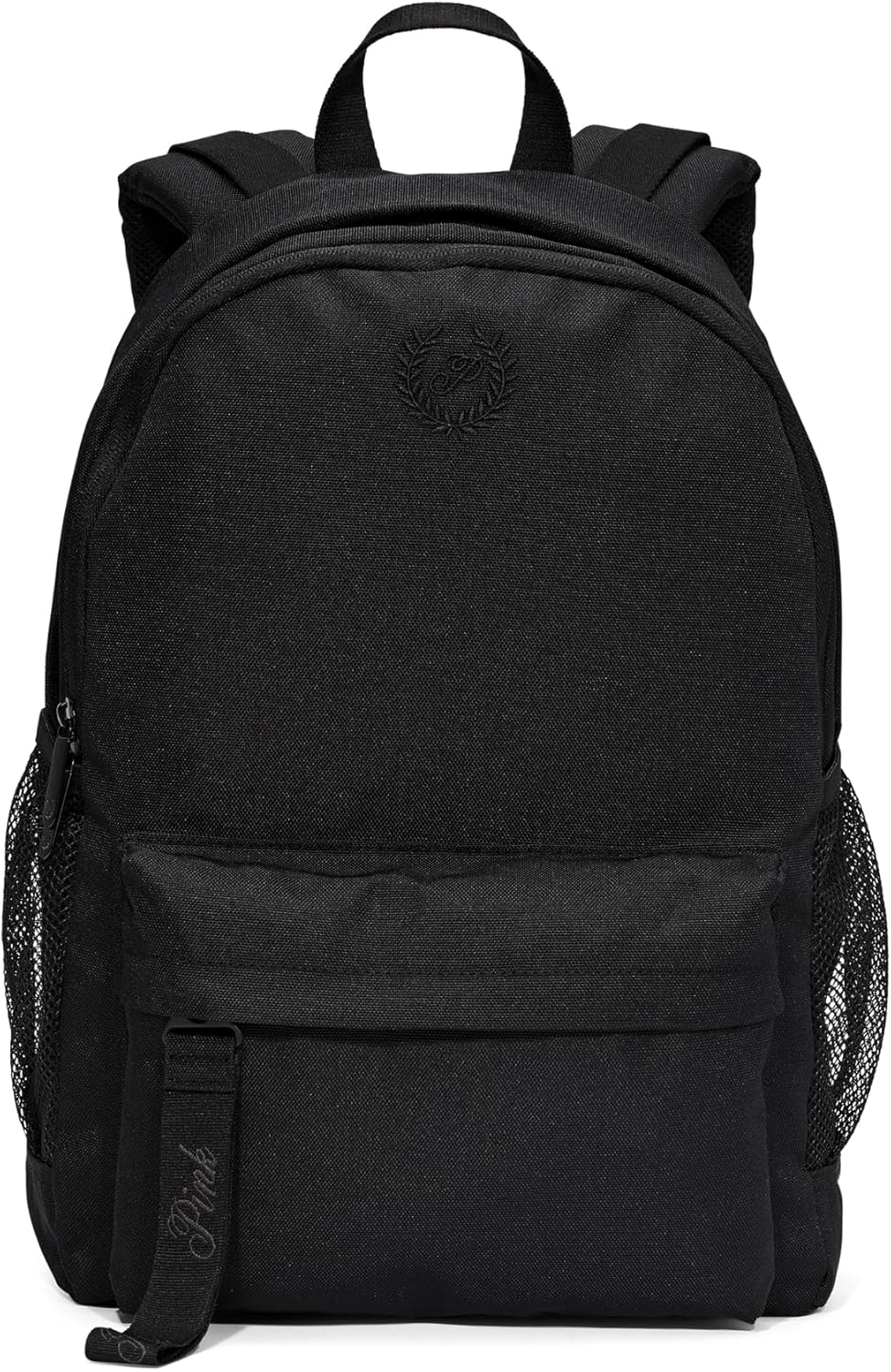 Victoria's Secret Classic Canvas Backpack - Stylish Black Bag for Women | One Size