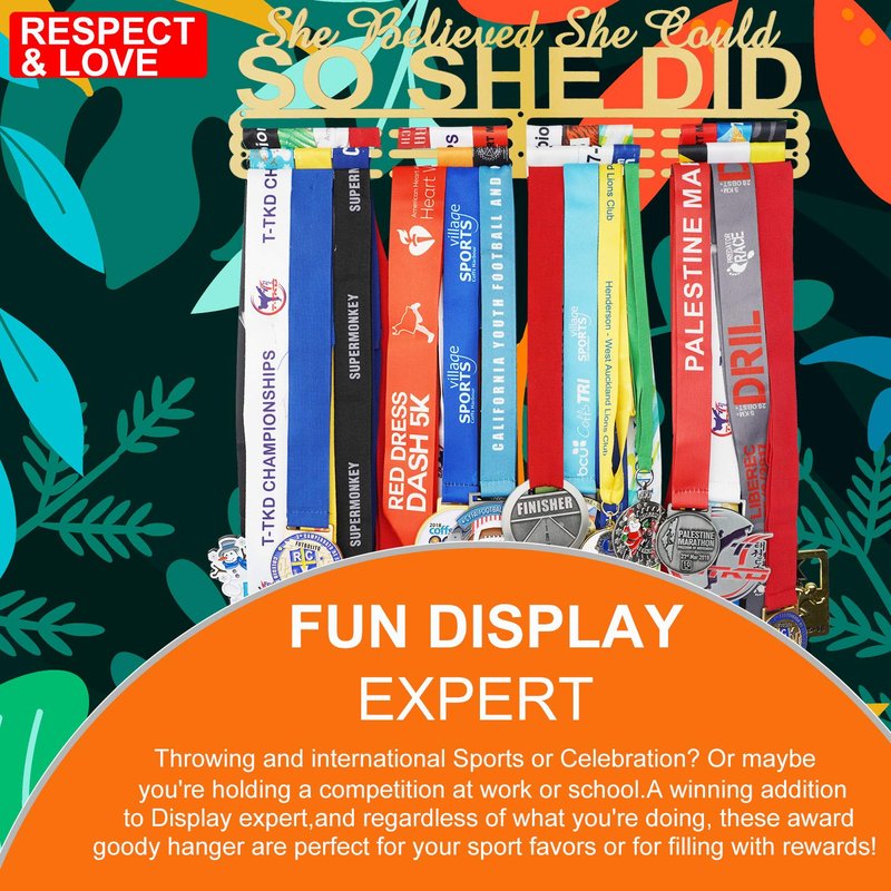 medal hanger display