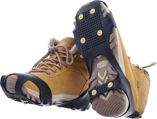 Anti-Slip Traction Cleats for Walking on Snow & Ice - Winter Footwear Grips