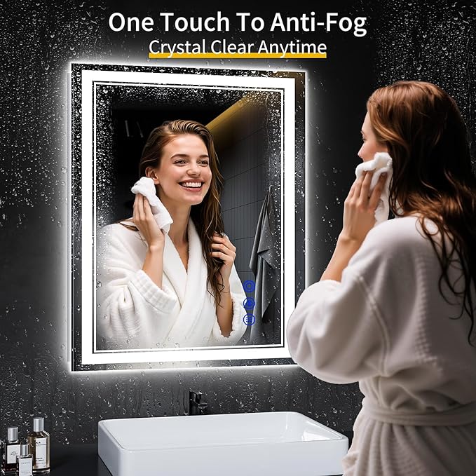 30"x24" LED Bathroom Mirror