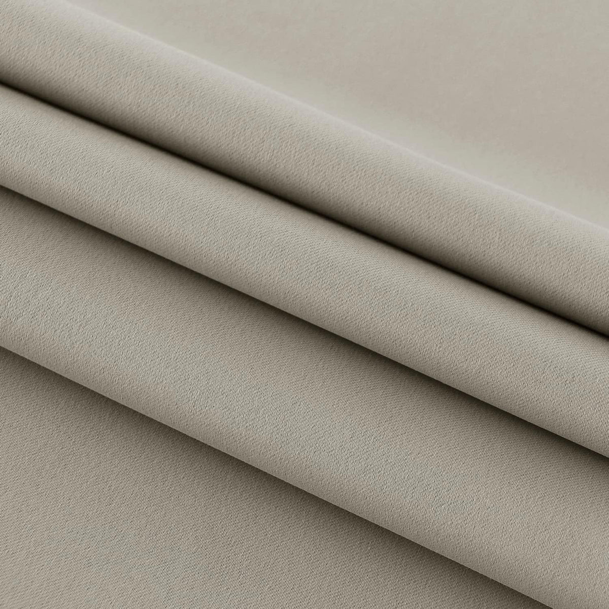 DWCN French Door Curtains – Rod Pocket Thermal Blackout Curtain for Doors with Glass Window, Kitchen and Patio Doors for Privacy, 54 X 72 Inches Long, 1 Curtain Panel with Tieback, Taupe