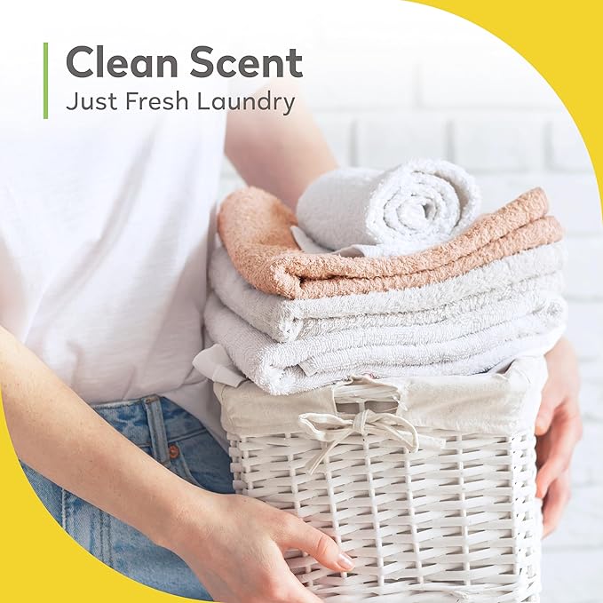 Orange House Liquid Laundry Detergent, Free and Clear, Natural Clean Laundry Detergent, Made of Orange Oil, Hypoallergenic Liquid Detergent No Harmful Chemical, 135.3 Fl Oz, HE & Standard Machine