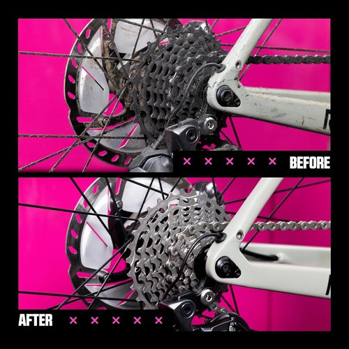 Muc-Off Bio Drivetrain Cleaner - Biodegradable Bicycle Chain Degreaser Spray | All Bike Types