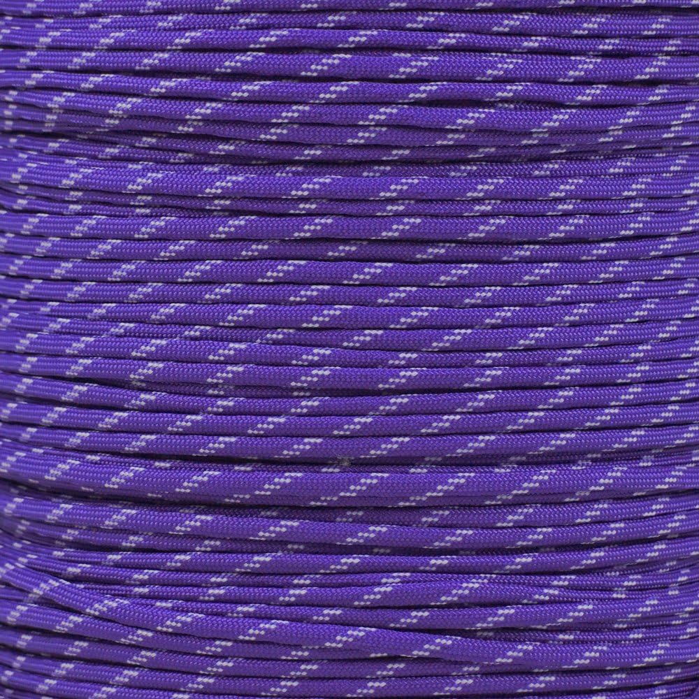 Neon Turquoise Glow in the Dark Paracord - 10 Feet, 100% Nylon with 7 Inner Strands