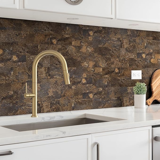 StyloVue 100 Pieces Peel and Stick Backsplash