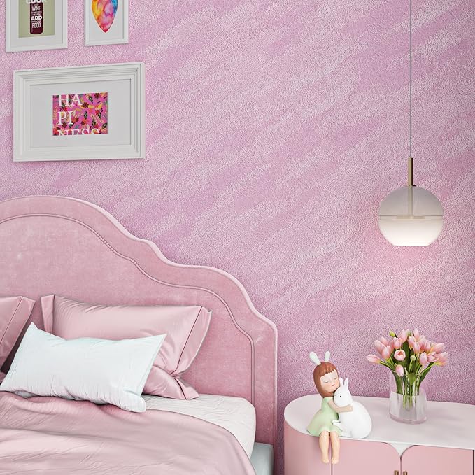 ReWallpaper Pink Velvet Wallpaper Peel and Stick Elegant Pastel Pink Wallpaper