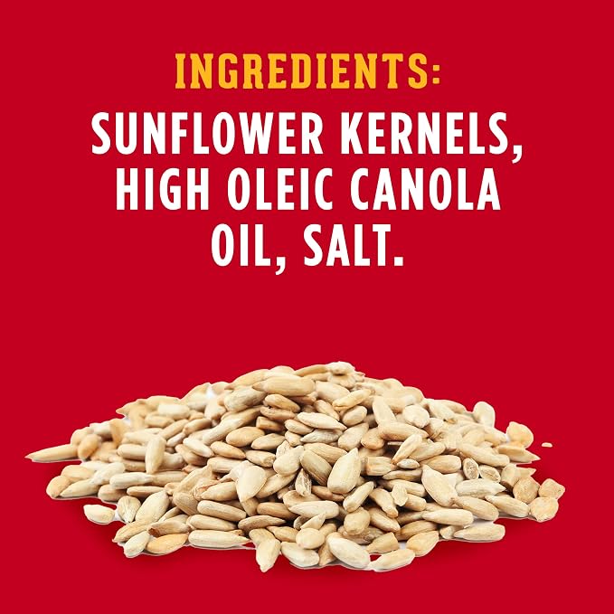 DAVID Sunflower Kernels, Original Flavor, 3.75 oz. (Pack of 12)