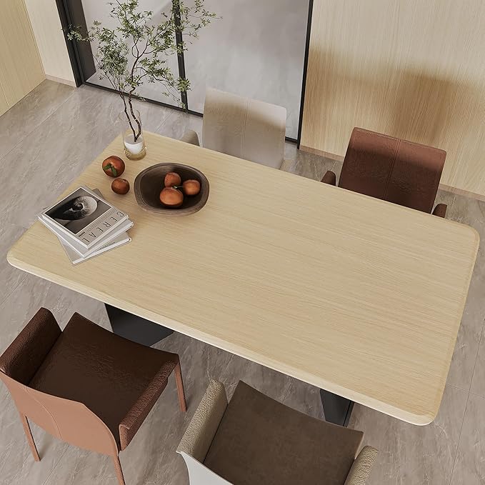 BOMENG White Oak Wood Wallpaper Light Oak Contact Paper Peel and Stick