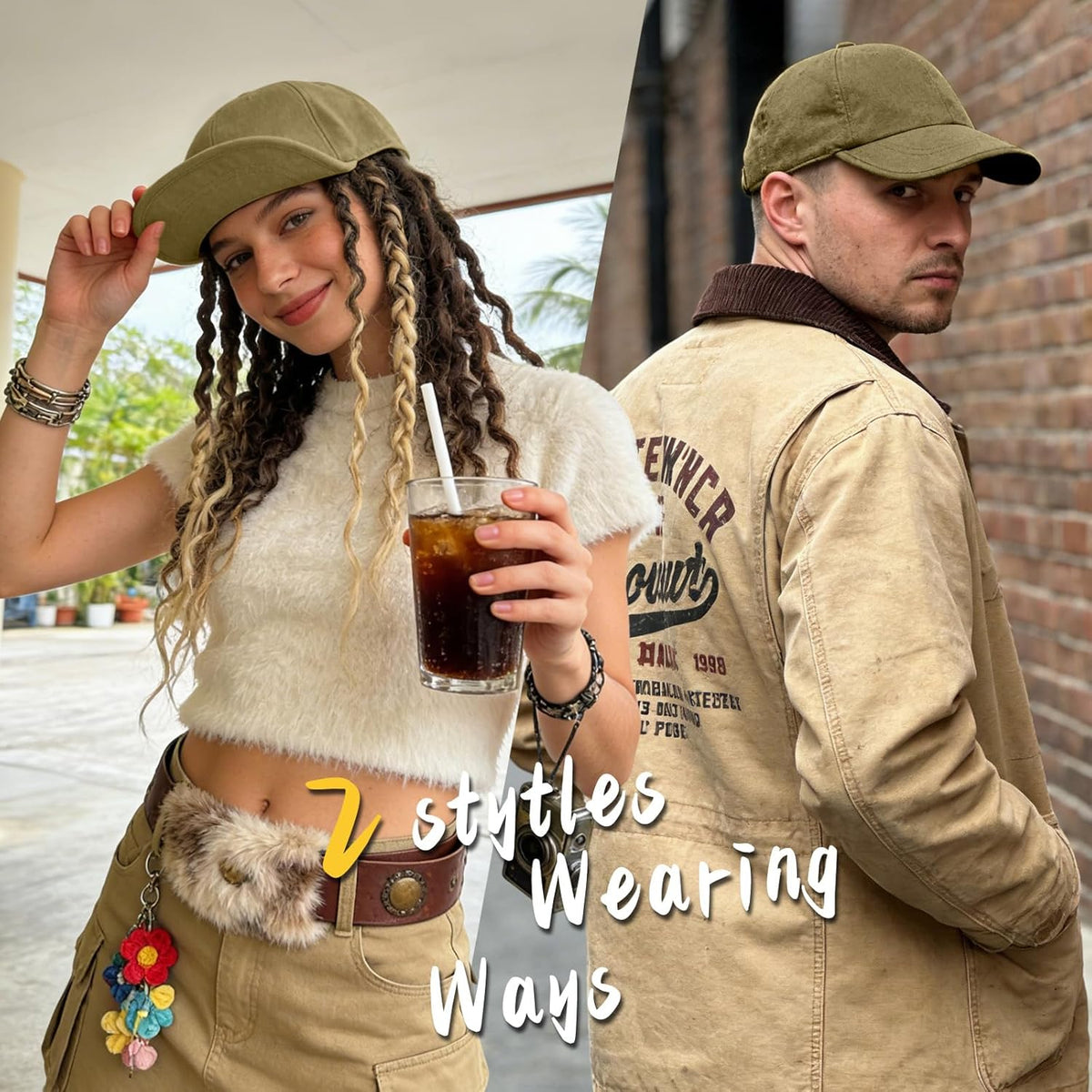 ZOORON Baseball Cap - Classic Soft Brim Dad Hat for Men & Women | Low Profile Cotton Design