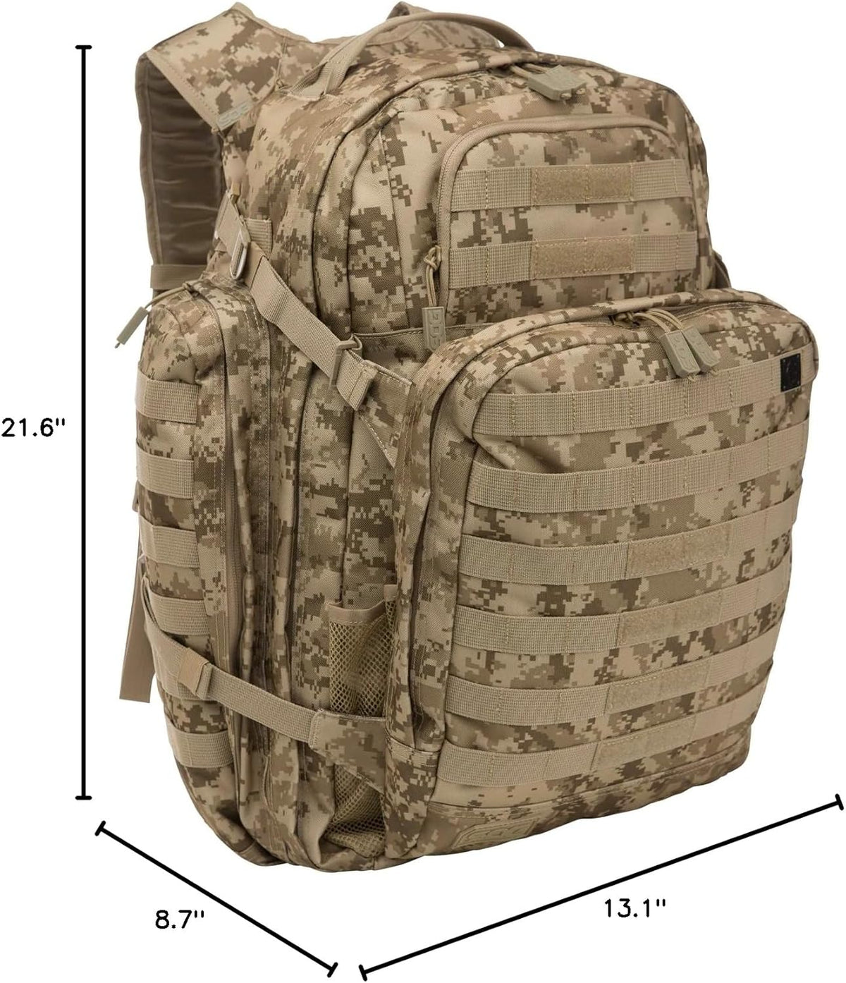 Tactical Backpack 64.3L - SOG Barrage Internal Frame, Black Outdoor Gear