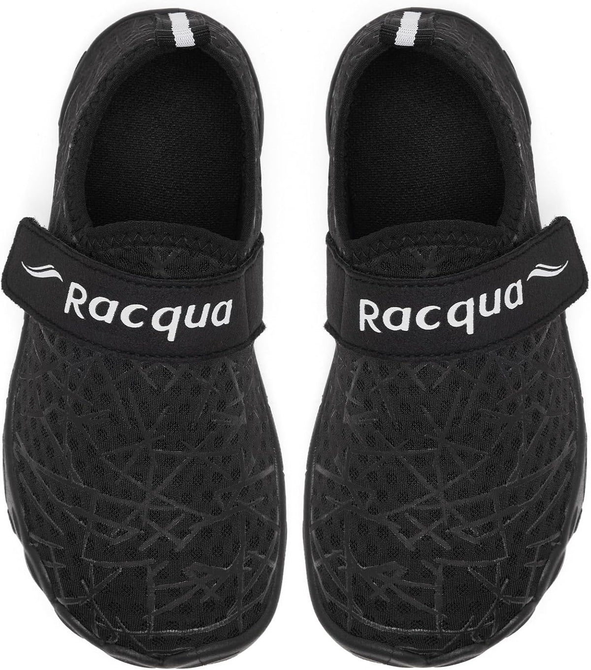 Racqua Kids Water Shoes - Non-Slip Quick Dry Aqua Shoes for Beach & Pool | Lightweight for Boys & Girls