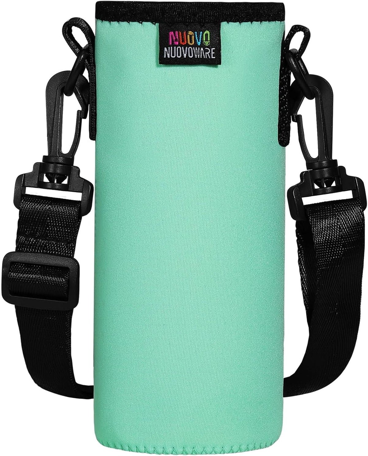 Nuovoware Water Bottle Carrier Bag, Premium Neoprene Portable Insulated Water bottle Sling Holder Bag 1000ML with Adjustable Shoulder Strap for Men Women Hiking, Sling Bottle Bag Case