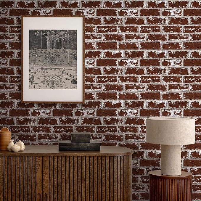 Commomy 3D Peel and Stick Brick Tiles