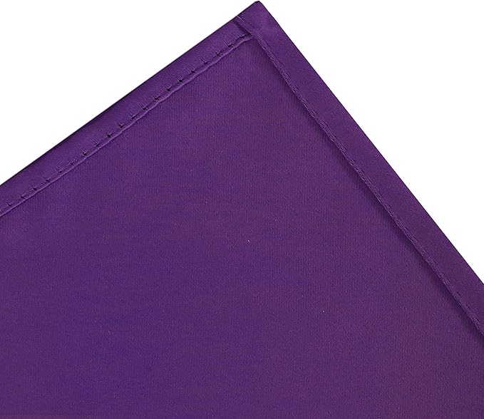 LEMOMO Purple Blackout Curtains/42 x 63 Inch/Set of Two Panels Grommet Bedroom