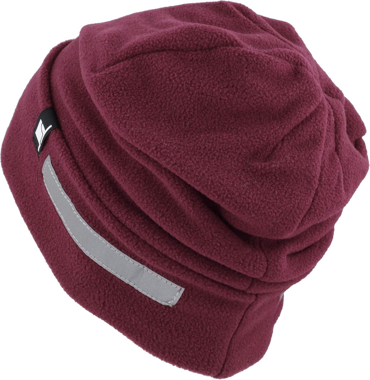 The Hat Depot Fleece Winter Functional Beanie Hat Cold Weather-Reflective Safety for Everyone Performance Stretch