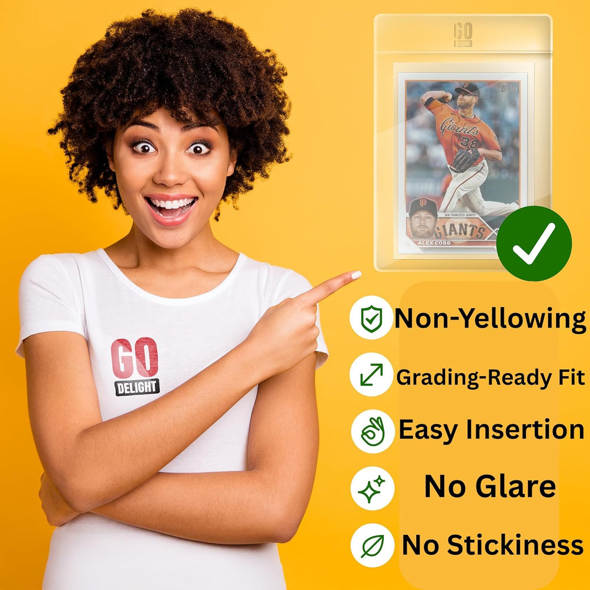 PSA Semi Rigid Card Holders - 100 Bundle for Trading Cards | 50 Holders & 50 Soft Sleeves - 3-5/16” x 4-7/8”