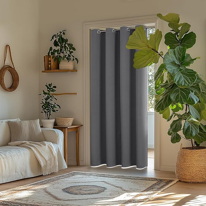 ChrisDowa Blackout Curtains 78 inches Long
