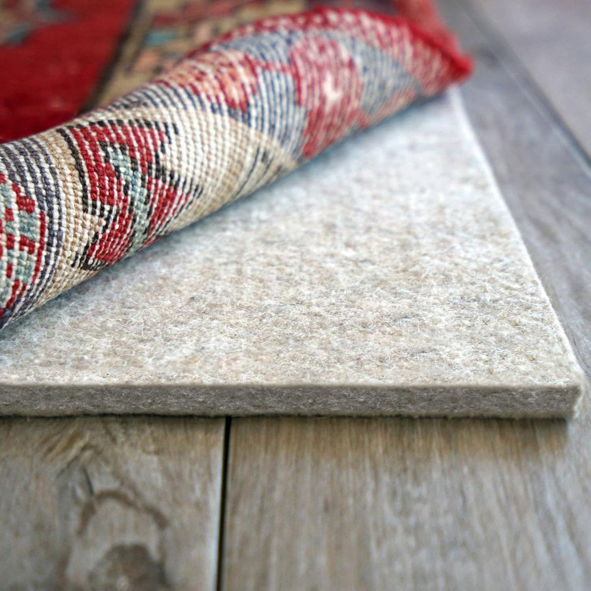 RUGPADUSA - Eco-Plush - 7'10" x 9'10" - 3/8" Thick - 100% Felt - Extra Cushioned Rug Pad - Available in 3 Thicknesses, Many Custom Sizes