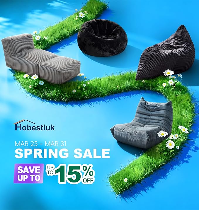 Hobestluk Modular Sectional Sofa Couches L-Shape Couch 3 Seat Modular Sofa Memory Foam Sectional Couches for Living Room, Cloud Couch with Oversized Chaise (96" Left Facing Chaise)