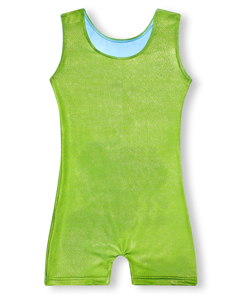 YDMZX Yellow Leotards for Girls 4T 5T 4T-5T Size size 4-5 Toddler Kids Gymnastics Tumbling Outfit Clothes Biketards with Shorts