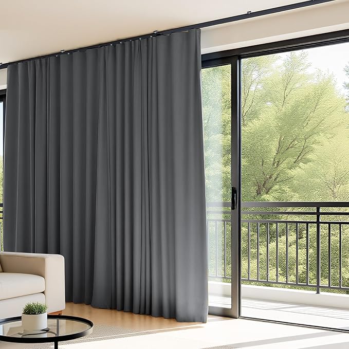 Room Divider Curtains Flexible Ceiling Tracks set Curtain track Ceiling Mount